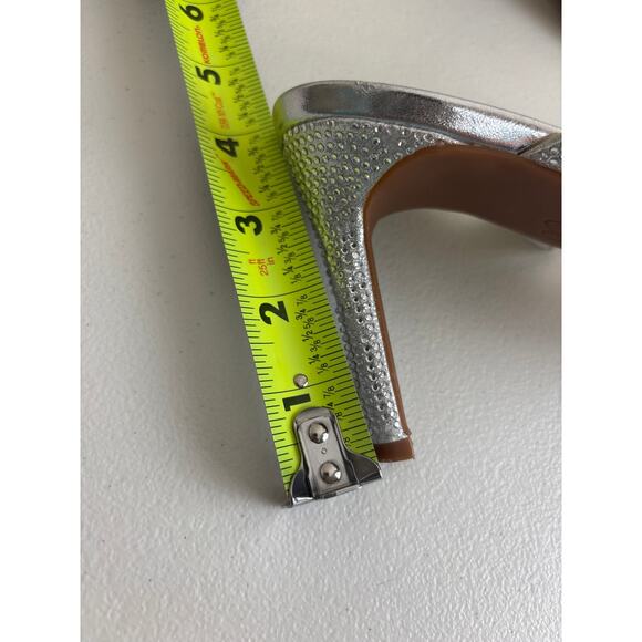 Jessica Simpson Omana Rinestone Strappy Heels Sandals Size 8 - Picture 5 of 12